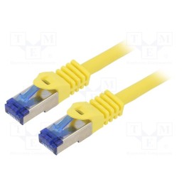 1 pcs x LOGILINK - C6A047S - Patch cord, S/FTP, 6a, stranded, Cu, LSZH, yellow, 1.5m, 26AWG