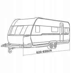 Caravan cover 620 650