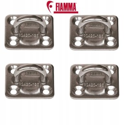 Camper's garage mounting bracket kit square plates fiamma in wa