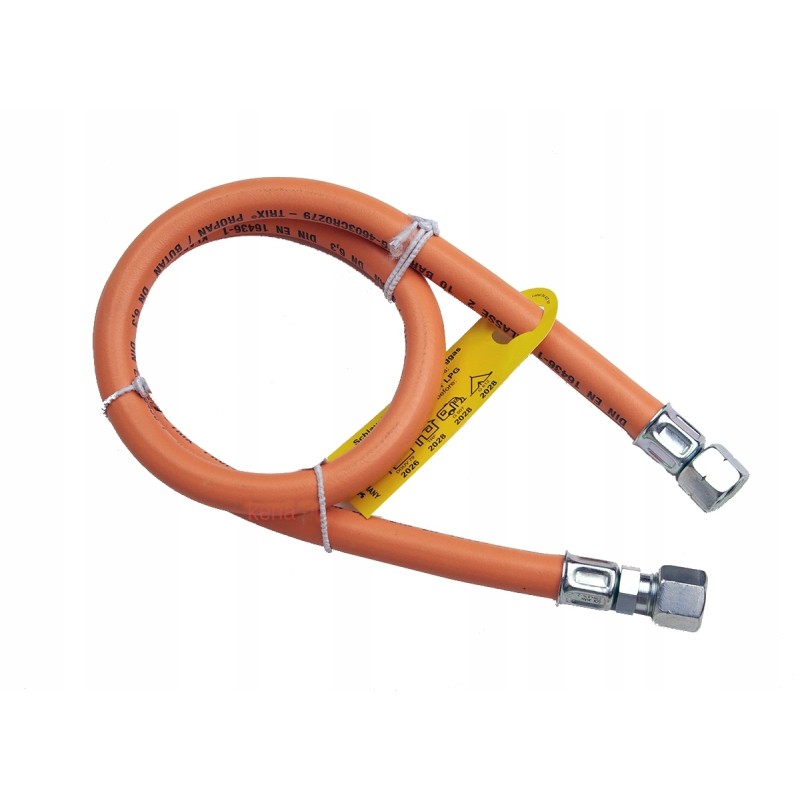 Hose, gas pipe 8mm, reducer, installation 75cm