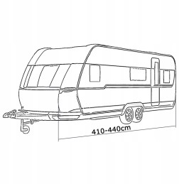 Caravan cover 410 440