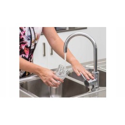 Quell water filtration system undersink house camper