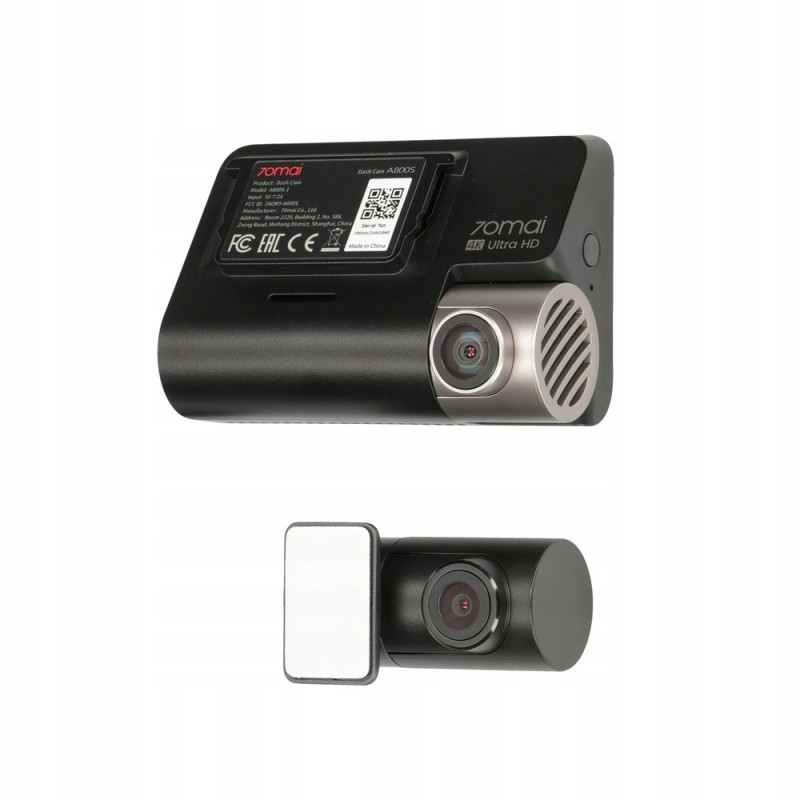 70mai dash cam a800s a800s 1 car recorder 4k resolution