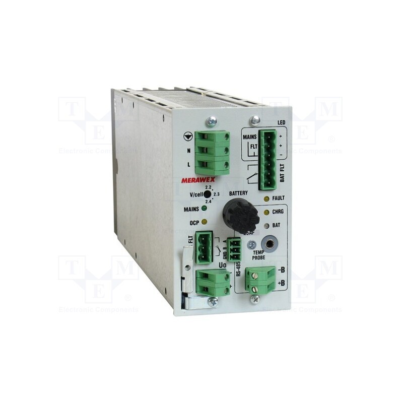 1 pcs x MERAWEX - ZM12V10A-151AZ-00 - Power supply: buffer, for building in,modular, 125W, 12VDC, 10A