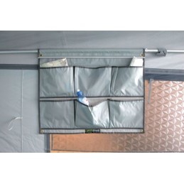 Hanging organizer for eurotrail vestibule tent