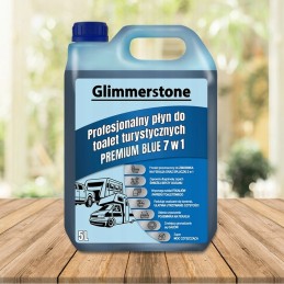 Fluid for tourist toilets 7in1 premium blue 10l