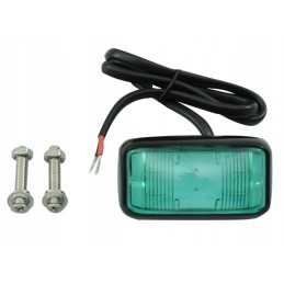 LED lamp 4 smd 2835 green tuning 12v 24v g3