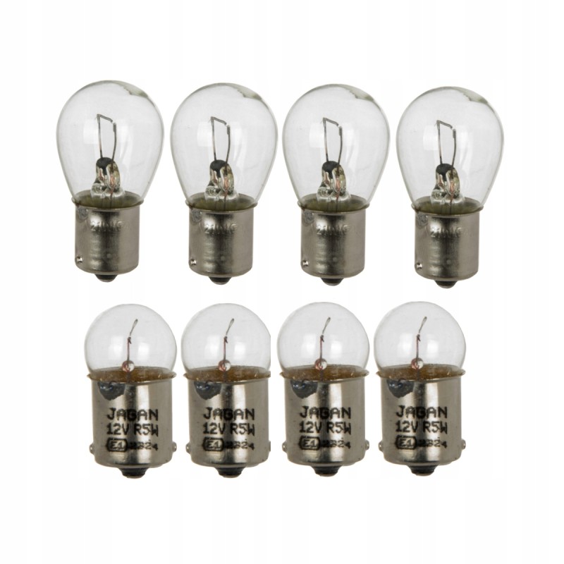 Set of trailer bulbs d 47 d 35 d 732 d 50