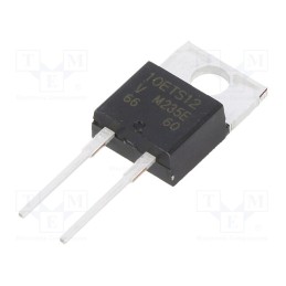 1 pcs x VISHAY - VS-10ETS12-M3 - Diode: rectifying, THT, 1.2kV, 10A, , Ifsm: 135A, TO220AC