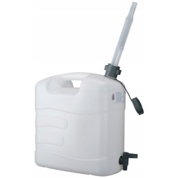 Canister, water container with tap, 15 liters