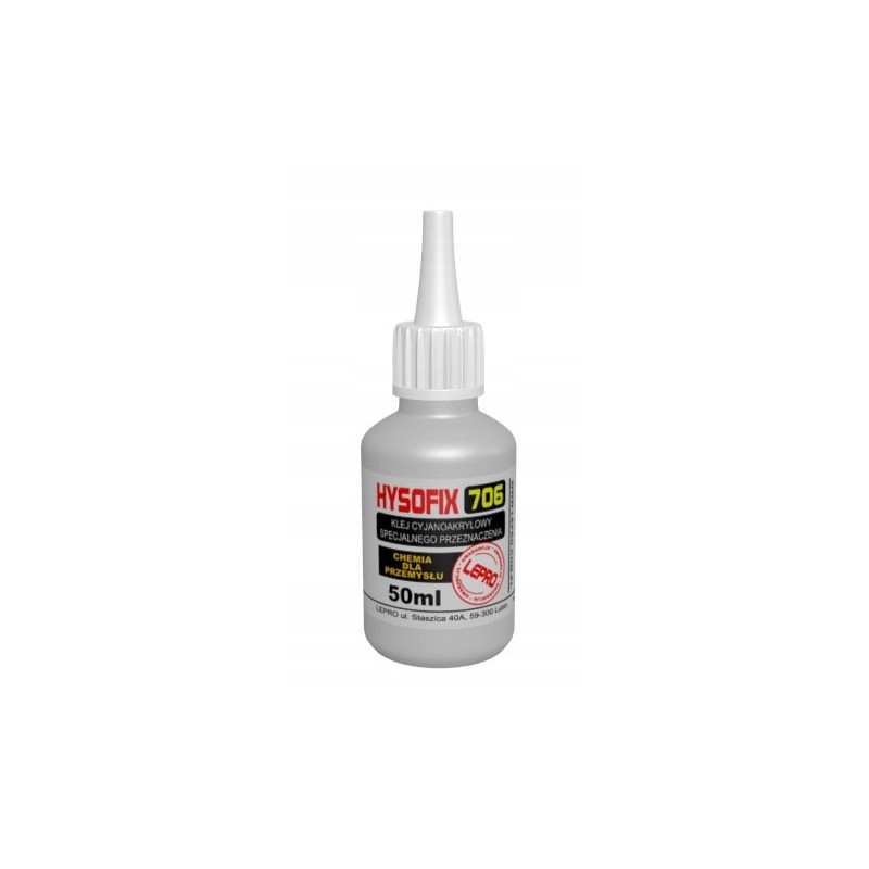 Mega strong cyanoacrylate glue hysofix 706 50g