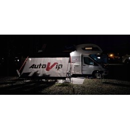 SS70 premium logo awning front wall 10cm