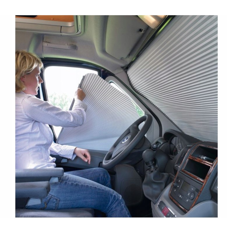 Fiat Ducato windshield darkening system