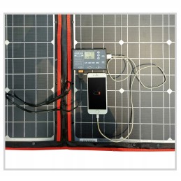 Photovoltaic panel solar foldable 18v 220w controller 12v 20a
