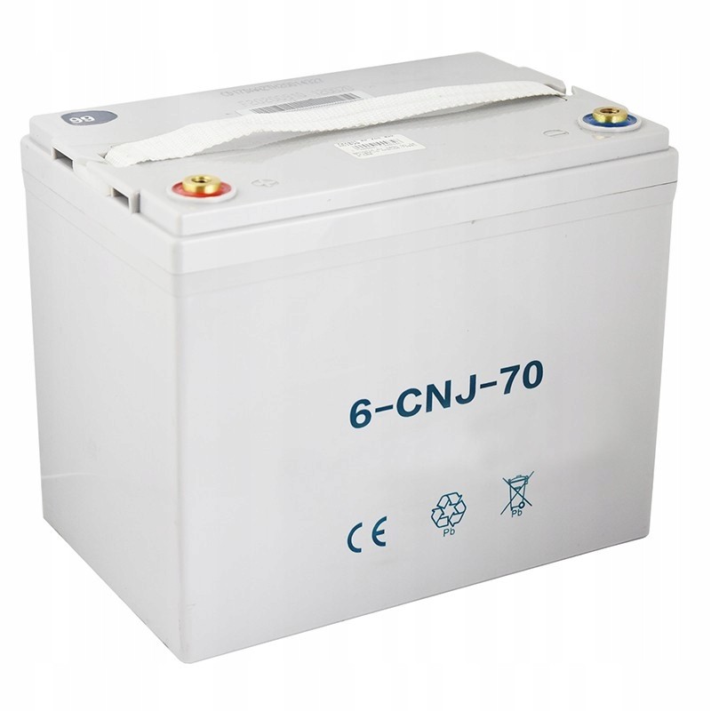 Electric wheelchair battery cbd15 a2mc1 12v 70ah
