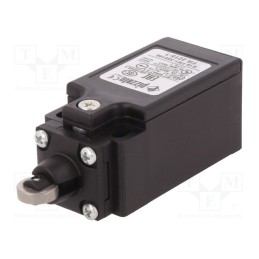 1 pcs x PIZZATO ELETTRICA - FR 2215-M2R28 - Limit switch, steel roller Ø12mm, NC + NO x2, 10A, max.250VAC