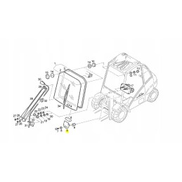 Linde Windshield Bracket 3924376225