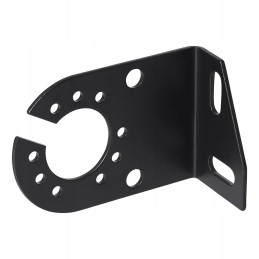 Base for mounting the angular trailer socket