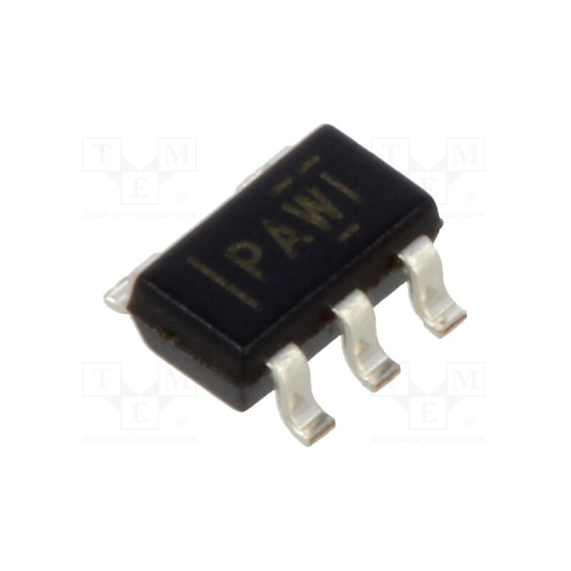 1 pcs x TEXAS INSTRUMENTS - TPS3824-50DBVR - IC: Supervisor Integrated Circuit, push-pull, 1.1÷5.5VDC, Ch: 1