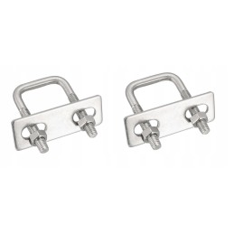 2pcs bracket eye fastening cargo belt truck semitrailer bracket screws 30mm