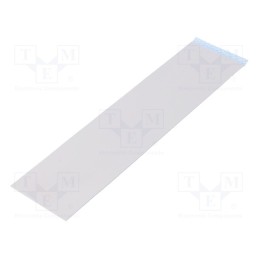 1 pcs x - SP_1.0 SZARA 1W/MK 50X200X1 - Tape: heat transfer, W: 50mm, L: 200mm, Thk: 1000um, 1W/mK, silicone