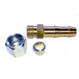 RVS 8 metal pipe connector for a hose