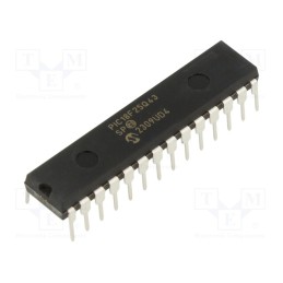 1 pcs x MICROCHIP TECHNOLOGY - PIC18F25Q43-I/SP - IC: PIC microcontroller, 64MHz, 1.8÷5.5VDC, THT, DIP28, PIC18,