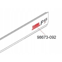 F45ti Fiamma logo awning sticker