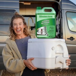 Fluid for tourist toilets concentrate green 20l