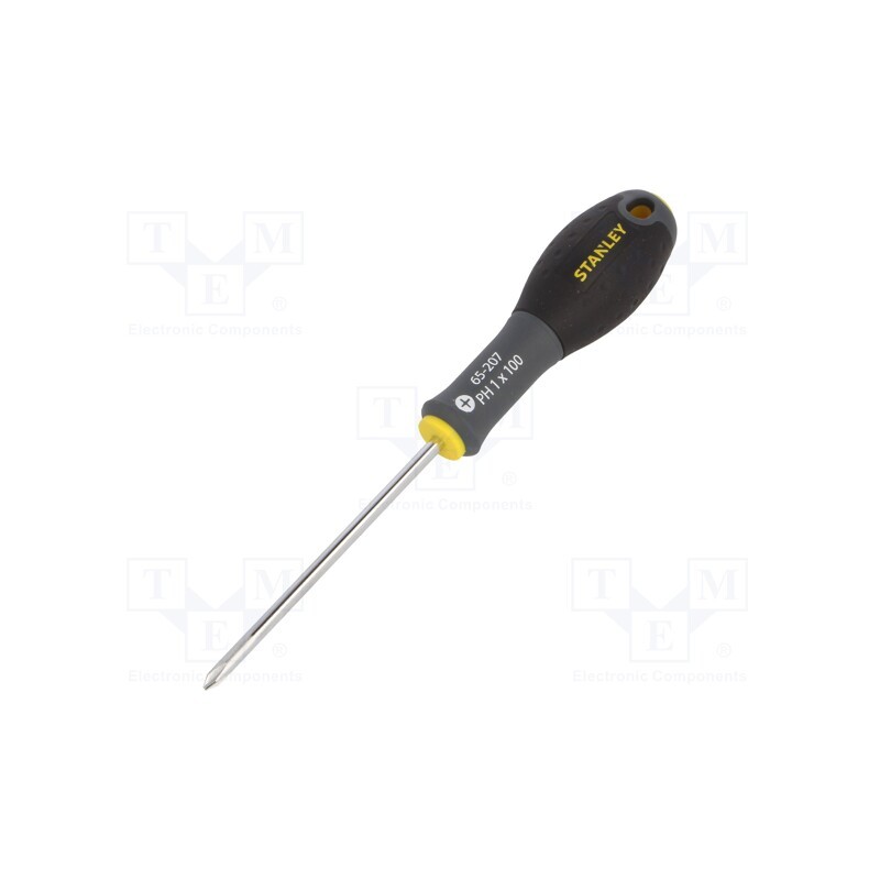 1 pcs x STANLEY - 0-65-207 - Screwdriver, Phillips, PH1, FATMAX®, 100mm