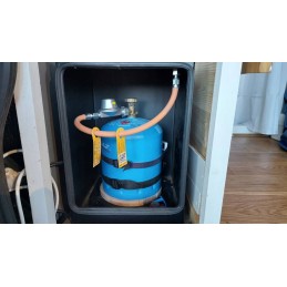 Gas cylinder strap holder 5 11kg camper mounting