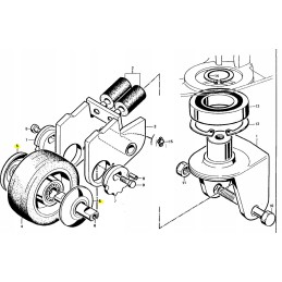 Linde support wheel cover 3604560510