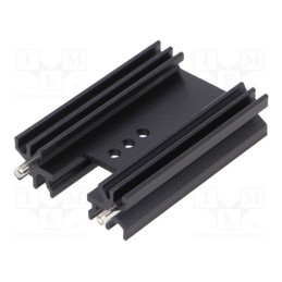 1 pcs x ALUTRONIC - PR28/50/SE - Heatsink: extruded, H, TO202,TO218,TO220,TOP3, black, L: 50mm