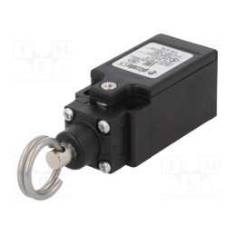 1 pcs x PIZZATO ELETTRICA - FR 576 - Sensor: limit switch, FR, -25÷80°C, IP67, Mat: plastic, Head: ring