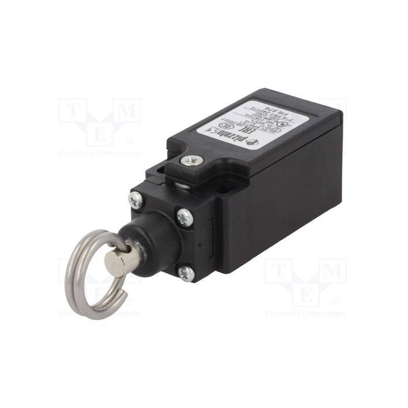 1 pcs x PIZZATO ELETTRICA - FR 576 - Sensor: limit switch, FR, -25÷80°C, IP67, Mat: plastic, Head: ring