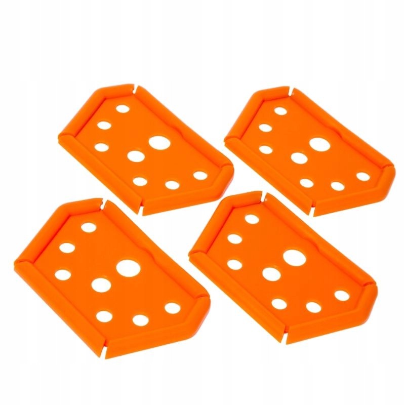 Floor mounting plates 4 pcs peggy peg