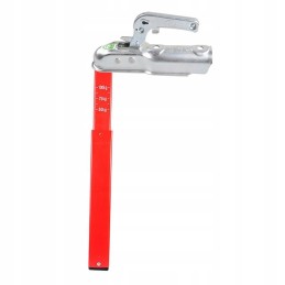 Haba towbar pressure gauge, red