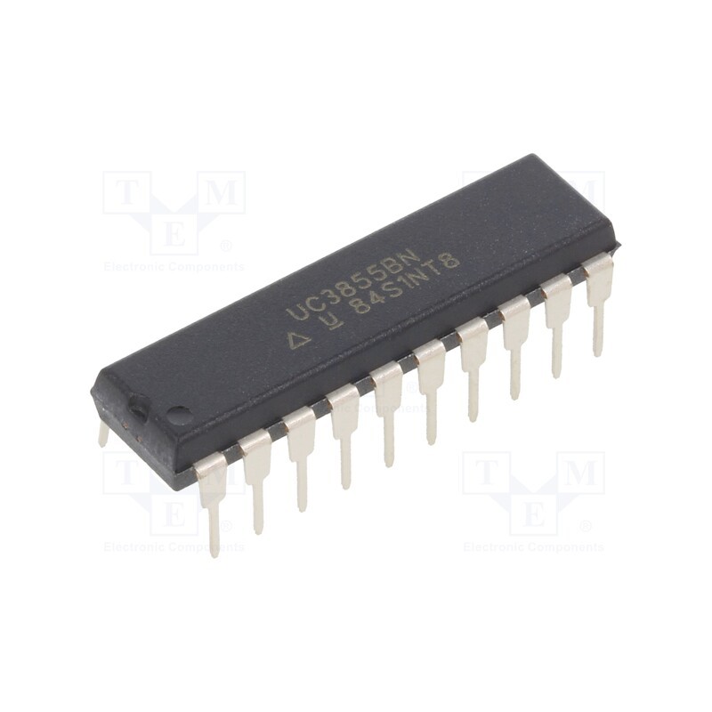 1 pcs x TEXAS INSTRUMENTS - UC3855BN - IC: PMIC, PFC controller, DIP20, 0÷70°C, Usup: 10.5÷22V, , SMPS