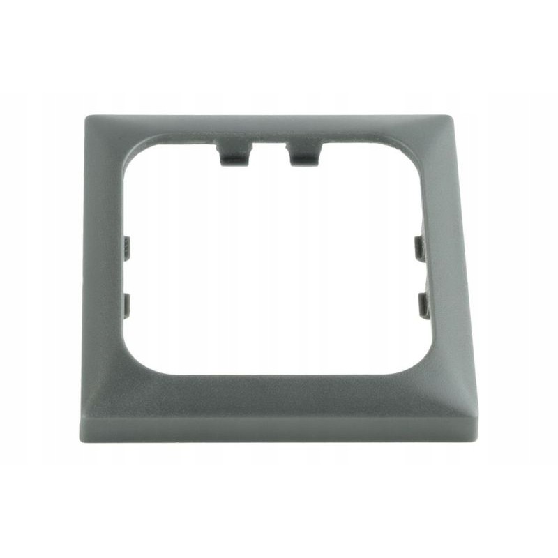 Single frame for Haba anthracite camper socket
