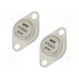 1 pcs x NTE Electronics - NTE226MP - Transistor: PNP x2, bipolar, matched pair,germanium, 35V, 2A, 12W