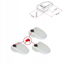 Safe door 3 white fiamma door protection