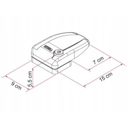 Safe door 3 white fiamma door protection