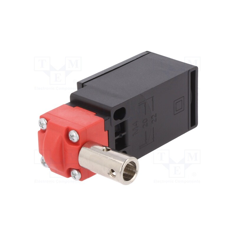 1 pcs x PIZZATO ELETTRICA - FR 696-M2 - Safety switch: hinged, FR, NC + NO, IP67, -25÷80°C, black,red