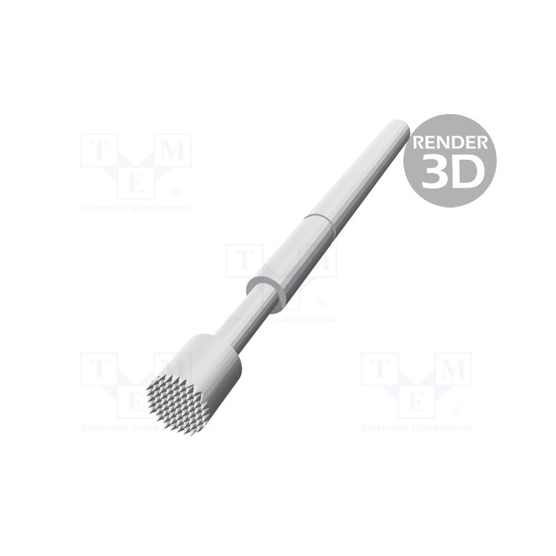 1 pcs x TEKON - TK 0030N B 1,27 S 120 A - Test needle, Operational spring compression: 2mm, 3A, TK0030N