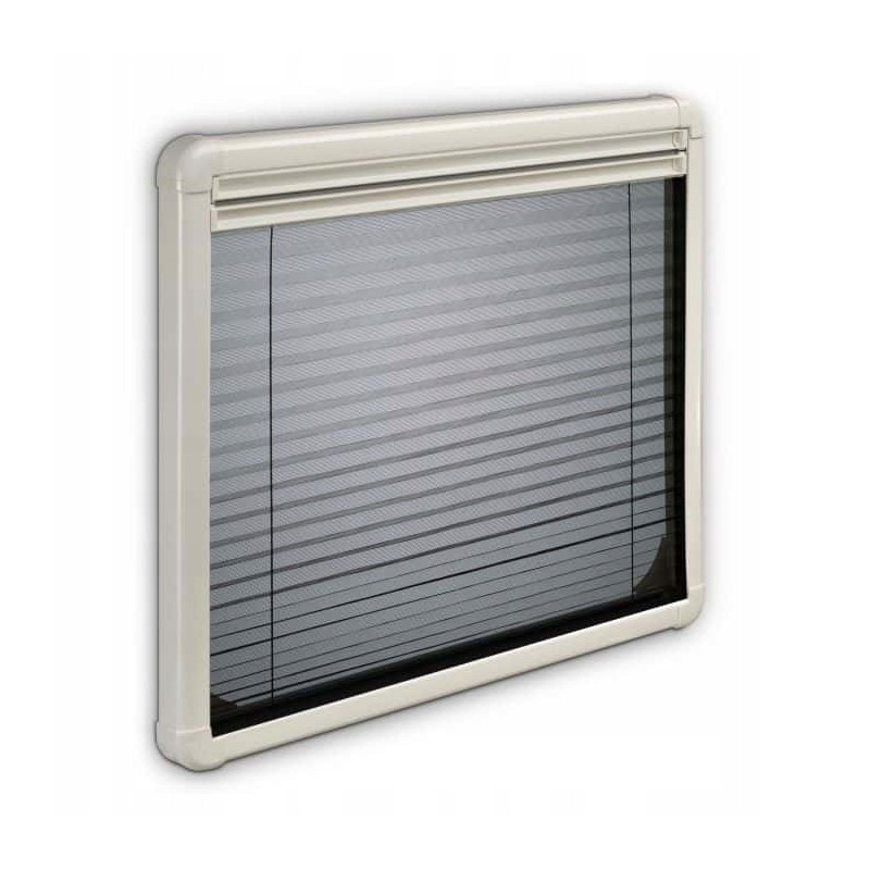 Pleated roller blind for Dometic S7P windows, 938x437 mm