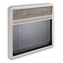 Pleated roller blind for Dometic S7P windows, 938x437 mm