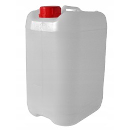 Plastic canister, 10l tank, white tank