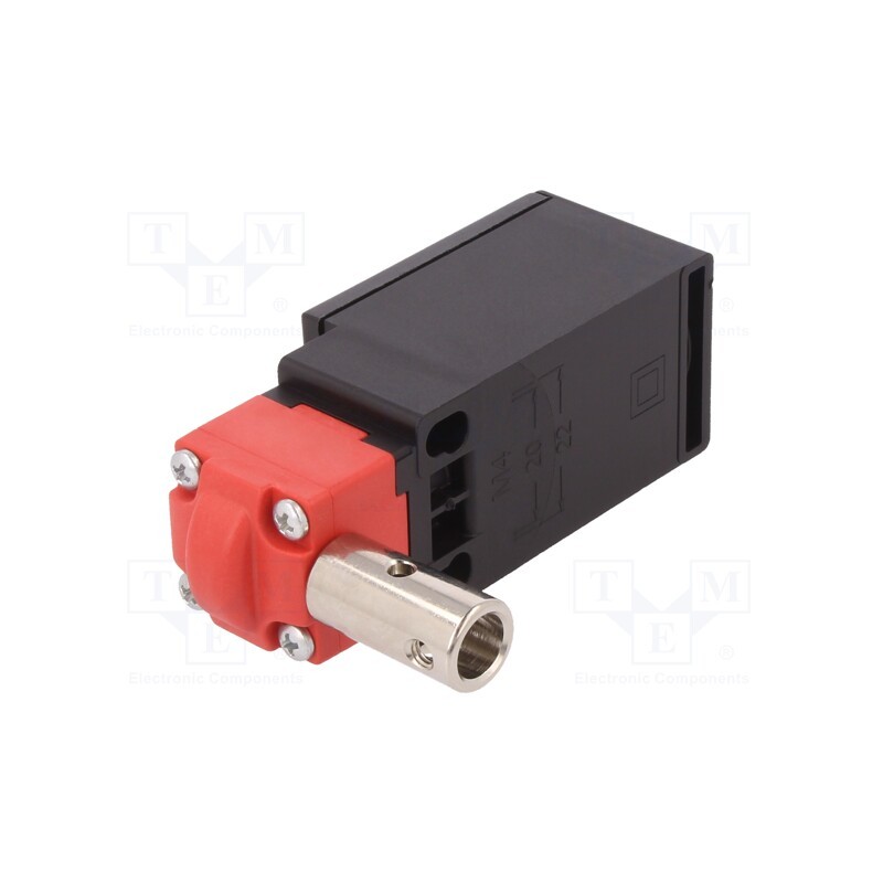 1 pcs x PIZZATO ELETTRICA - FR 996-M2 - Safety switch: hinged, FR, NC x2, IP67, -25÷80°C, black,red