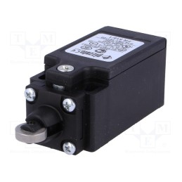 1 pcs x PIZZATO ELETTRICA - FR515-R28 - Limit switch, steel roller Ø12mm, NO + NC, 10A, max.500VAC, IP67
