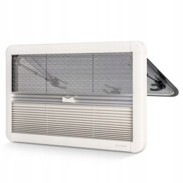 Side tilt window for a Madovan 500x500 camper